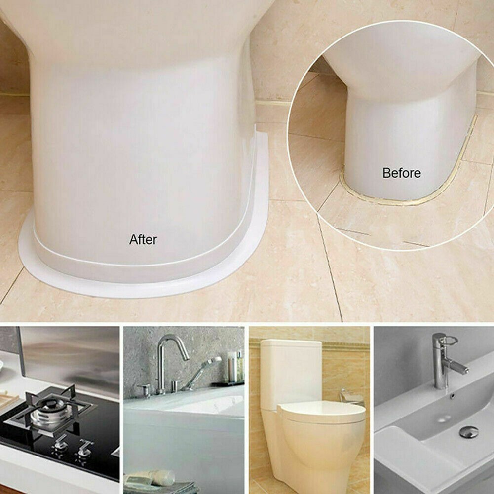 Bath Wall Sealing Strip Self S - Home Bathroom Name ulasan dan harga