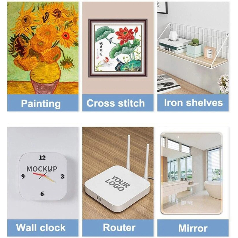 Strong Adhesive Hooks Picture  - Robe Hook Adhesive ulasan dan harga