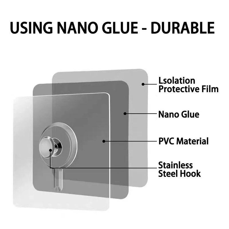 Strong Adhesive Hooks Picture  - Robe Hook Adhesive ulasan dan harga