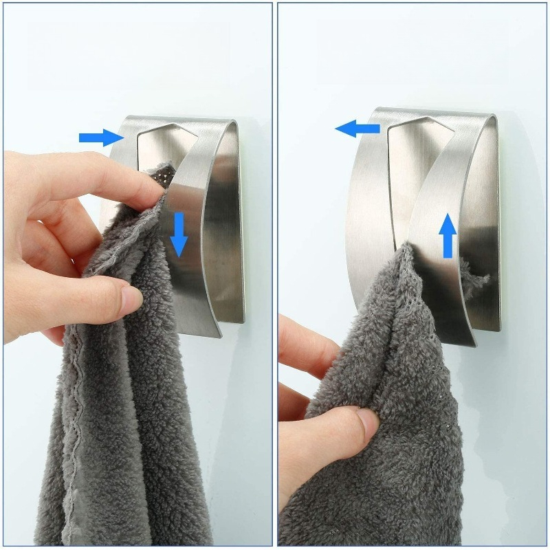 Stainless Steel Self Adhesive  - Robe Hook Adhesive ulasan dan harga