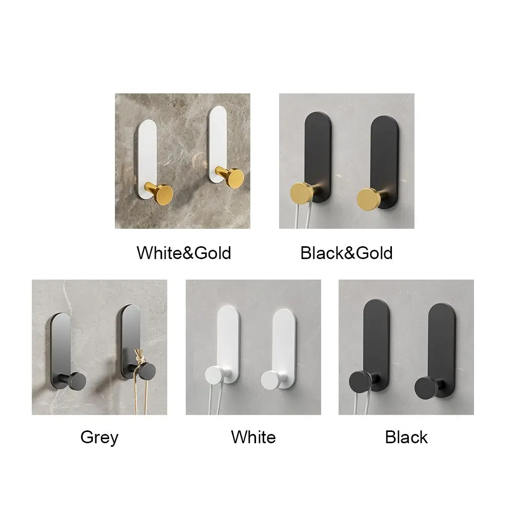 2-6Pcs Stainless Steel Bathroo - Robe Hook Adhesive ulasan dan harga